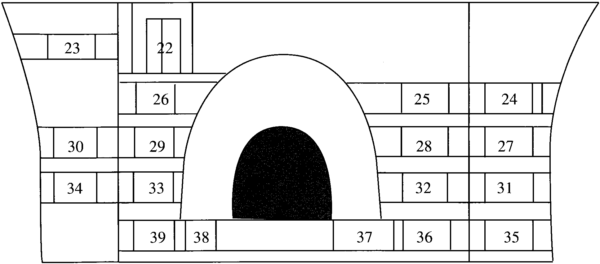 M1 前室西壁